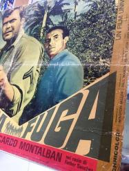 ORİJİNAL BEZ SİNEMA AFİŞ - Ölüm Yolu, (La Lunga Fuga - The Longest Hundred Miles) L'UNIVERSAL PRESENTA 1967, BEZ FİLM AFİŞİ / POSTERİ - BÜYÜK BOY - ORİJİNAL - 67 X 46 cm EBADINDA - Original Turkish Big Size Movie Poster - Don Weis, Hennie Leon, Paul Mason, Winston Miller, Doug McClure, Katharine Ross, Ricardo Montalban, Ronald Remy, Helen Thompson, Berting Labra, Loaki Boy, Vilma Santos, Danilo Jurado, Debra Gaza, Juan Marcelo, Danny Tariuam, Tom Bismark, Victor Vematsu, Kenny Smith, Vic Diaz, Bill Dunbar, Bill Dunbar, Vic Silayan