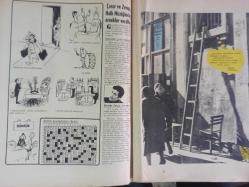 Milliyet Haftalık Aktüalite Sinema Tiyatro Müzik ve Magazin Dergisi - 4 Kasım 1973 - Necip Usta'nın Yemek Reçeteleri - Yaşadığımız Günler - Burhan Felek - Konuşan Fotoğraflar - Mustafa Ünaldı - Ahmet Turangül - İlker Aksoy - Eski Yıldızlar Moda Olunca - Ayşe Songur - Marilyn Monroe - Piyanistlikten Başbakanlığa - Ünlü Sanatçıların Öyküleri - Edip Akbayram - Dostlarına Güveniyor - Lale Akat - Çınar ve Zengin Halk Müziğinden Örnekler Verdiler - Hoş Memo Çizgi Romanı - Üsküdar ve Üsküdarlılara Dair - Şu Bizim Türkiye Turhan Aytul - Leyla Erduran - Yaptıkları Ettikleri Dedikleri - Leyla Erduran - Bir İddia - Bilmece Yüzükler - Marie Curie Hikayesi - Sevsin Cuntürk - Serpil Önder - Cahide Güran - Bengi Şarman - Altan Demirkol - Yılmaz Duru - Emel Sayın fotoğraf ve haberi - Tam Takım Dergi