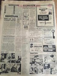 HÜRRİYET GAZETESİ   25 ARALIK  1966  YIL :19 SAYI :6703---Sovyet  yardımının vadesi 15 yıl  , faizi ise  yüzde 2,5  olacak ---Kosigin ile  7 dev  tesis için  anlaşmaya varıldı ---Üç kişinin katili  köy ağası  1,5  yıl sonra sınırı  geçerek  teslim  oldu ---- Kıbrıs 'ta  her  an  hadise  çıkabilir ---Arabulucu  Sezgin de  yağ grevine çare bulamadı --- Dükkanını   sel basınca su  içinde   basın toplantısı  yaparak  belediyeye çattı ----- Demirel  verebilecek  herkesten  vergi alınacaktır  dedi ---İstanbul da ki  imar çalışmalarının  başbakanlıkça  kontrolü  isteniyor ---Marlon  Brando  oğluna  koca bir ada hediye etti ----İstanbul  spor  Feriköy  'ü  1-0  mağlup  etti ---Gençlerbirliği  ,  Gözdetepe 'den  beraberliği  zor  kurtardı  :2 --2  -----