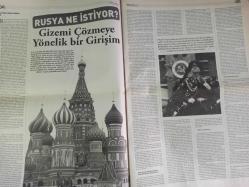 Dünya ve İslam Siyasi ve Magazin Gazetesi - Nisan Mayıs 2013 - Arap Baharı İsrail'e de Sıçradı - ABD Neden Yüzünü Uzakdoğu'ya Dönüyor? - Rusya Ne İstiyor? - Gizemi Çözmeye Yönelik Bir Gelişim - İsrail'in Özür Dileyişi Ne Kadar Gerçek, Ne Kadar Simülasyon - Küresel Ordu ve STK'lar - Dilenen Özrün Gerçekliği - Suriye'de Nusayri, Sünni ve Kürt Bölgesi Oluşabilir - Rabia Kader - Suriye Direnişi - İslami Hareketin Entelektüel Kökenleri - Osmanlı Son Döneminde Sigortacılık - Kurumsallaşma ve Liyakat Eksikliği fotoğraf ve haberi - Tam Takım Gazete