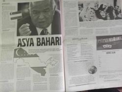 Dünya ve İslam Siyasi ve Magazin Gazetesi - Temmuz Ağustos 2013 - Eksantrik Espiyonaj - Dünya ve İslam'dan - Ruhani, İran'da Neleri Değiştirebilir? - Iraklı Çocuklar: Ellerinden Alınan Haklar, Çalınan Bir Gelecek - Suriye Kaderine Tekedilen Direniş - Asya Baharı - İran'ı Suriye'de Tanımak - Türkiye, Yahudiler ve Holokost - Suriye Devriminin Dünü ve Bugünü - Taşların Konuştuğu Şehir: Kudüs - Yoldaki İşaretçi: Seyyid Kutub - Yenilenme ve Direniş Ayrışmaz Bir Çizgidir - Küresel Değişimde Hilafetin Yol İşaretleri - En-Nebhani'nin Düşünce Dünyası - İslam ve İnsanların Klonlanması - 2014 Kritik mi? - Tahrir'den Taksime Bir Bakış fotoğraf ve haberi - Tam Takım Gazete