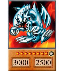 Yugioh Blue Eyes Toon Dragon Anime Kart