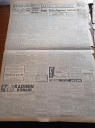 Cumhuriyet Gazetesi - 17 Şubat 1953 - Meclis Bütçe Müzakerelerine Başladı - İsmet İnönü'nün Bütçe Tenkidi Bizzat Başbakan Adnan Menderes Tarafından Da Alkışlandı - Milli Tesanüd Cephesi'nin Büyük Komitesi Toplandı - Ankara İle New York Arasında İlk Telefon Görüşmesi Yapıldı - Türk Yugoslav Yunan Askeri Görüşmeleri - Amerikan Ve Rus Uçakları Arasında Bir Çarpışma - Coğrafya Haftası Başladı - Atlantikte Yelkenle 6000 Mil Yazan Sadun Boro Yazı Dizisi - Üç Kadının Romanı Yazan Peride Celal Yazı Dizisi - Adile Ayda - Bütün Paris Piyanist İdil Biret'ten Bahsediyor - Yunus Nadi Mükâfatı Karikatür Müsabakası - Burhan Felek - Silvana Mangano Anna Filminde - Sümer Sineması - Hale Sineması - Amerika'da Sakatlanan Atletimiz Erdal Barkay'ın Durumu - Mareşal Rundstedt'in İfşaatı Hitler'in Oynadığı Son Kumar - Neyzen Tevfik'in Ölümü Dolayısıyla - Kadınlar Celladı Landru Yazı Dizisi - Geçmişte Büyük Cinayetler - Arı Bisküvileri - Blaupunkt Radyo - Star Traş Bıçakları - Ronson Çakmak