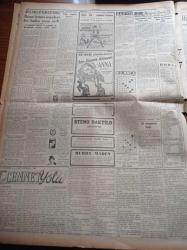 Cumhuriyet Gazetesi - 17 Şubat 1953 - Meclis Bütçe Müzakerelerine Başladı - İsmet İnönü'nün Bütçe Tenkidi Bizzat Başbakan Adnan Menderes Tarafından Da Alkışlandı - Milli Tesanüd Cephesi'nin Büyük Komitesi Toplandı - Ankara İle New York Arasında İlk Telefon Görüşmesi Yapıldı - Türk Yugoslav Yunan Askeri Görüşmeleri - Amerikan Ve Rus Uçakları Arasında Bir Çarpışma - Coğrafya Haftası Başladı - Atlantikte Yelkenle 6000 Mil Yazan Sadun Boro Yazı Dizisi - Üç Kadının Romanı Yazan Peride Celal Yazı Dizisi - Adile Ayda - Bütün Paris Piyanist İdil Biret'ten Bahsediyor - Yunus Nadi Mükâfatı Karikatür Müsabakası - Burhan Felek - Silvana Mangano Anna Filminde - Sümer Sineması - Hale Sineması - Amerika'da Sakatlanan Atletimiz Erdal Barkay'ın Durumu - Mareşal Rundstedt'in İfşaatı Hitler'in Oynadığı Son Kumar - Neyzen Tevfik'in Ölümü Dolayısıyla - Kadınlar Celladı Landru Yazı Dizisi - Geçmişte Büyük Cinayetler - Arı Bisküvileri - Blaupunkt Radyo - Star Traş Bıçakları - Ronson Çakmak
