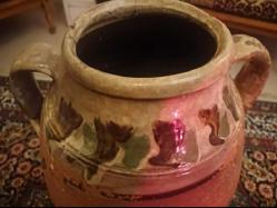 su testisi, toprak testi, anfora, Küp, seramik Su Testisi - 1985-86, Bilecik - Pazaryeri yukseklik 40cm En 25cm ağız çapı 12cm  bozcaarmut tarafindan, 40 yildan fazla. kucuk bi kılcal çatlak var ama akıtma yok