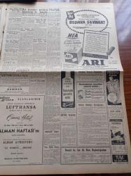 Milliyet Gazetesi - 27 Nisan 1962 - CHP Şartı Kabul Edilmezse Koalisyondan Çekilecek - Cumhuriyetçi Köylü Millet Partililer Af İçin Serbest - 147'ler Pazartesi Derse Başlayacak - Maliye Bakanı Şefik İnan Servet Beyanı Kalmalı Dedi - Elizabeth Taylor Dün Taburcu Oldu - Amerikan Roketi Ay Sathına Çarptı - Gümrük Ve Tekel Bakanı Şevket Bulatoğlu - Özel Teşebbüs Bira Fabrikası Kurulabilecek - Adalet Partisi - Çetin Altan Köşe Yazısı - Suadiye Oteli - Star Marka Masa Radyoları - Walt Disney'in Ayakları - Sami Kohen - Kızıl Kadırga Yazan Abdullah Ziya Kozanoğlu Yazı Dizisi - Docteur Renaud Paris Salatalık Güzellik Sütü - A Milli Takım Peşte'de - Turgay Şeren - Palermo Metin Oktay'a 9 Milyonu Ödeyecek - Brezilya'nın En Formda İki Elemanı Pele Ve Vava - Fiorentinalı Can Bartu Oya Sart İle Evlendi