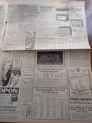 Milliyet Gazetesi - 26 Nisan 1962 - CHP'liler Ve Tabii Senatörler Meclisi Terk Ettiler - Müslim Koca 55 Günlük Oğlunu Allah'a Kurban Etti - Komisyon Askeri Affı Kabul Etti - Ahmet Tahtakılıç'ın Cumhuriyetçi Köylü Millet Partisi İle İlgisi Kesildi - Servet Beyannameleri Bir Defalık İade Ediliyor - Elizabeth Taylor Yine Hastalandı - İsmet İnönü Paşa Ve Eyüpsultan - Kula Mensucat Fabrikası - Çetin Altan Köşe Yazısı - Sami Kohen Köşe Yazısı - İran Şahı Ve İmparatoriçe Diba Hollywood'da - Bugünkü Falınız - Arçelik - Pe Re Ja Limon Kolonyası - Fenerbahçeli Basri Dirimlili Para Cezasına Çarptırıldı - Güreş Milli Takım Antrenörü Celal Atik Serbestte Beş Şampiyonluk Bekliyor - 59 Ecnebi Futbolcu Arasında Can Bartu 43  Metin Oktay 46. Oldu - A Milli Takım Macaristan İle Karşılaşacak - Spor Toto'ya Avrupa'daki Maçlar da Dahil Edilecek - Lefter Küçükandonyadis Ceza Heyetinde