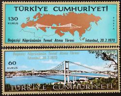 1970 BOĞAZİÇİ KÖPRÜSÜNÜN TEMEL ATMA TÖRENİ