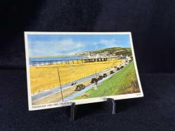 İngiltere Marimex British Made Promenade & Pier, Colwyn Bay postcard (Marimex Ltd. No. CB.605) 1950s