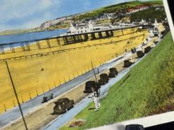 İngiltere Marimex British Made Promenade & Pier, Colwyn Bay postcard (Marimex Ltd. No. CB.605) 1950s