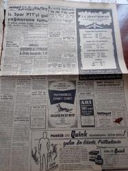 Milliyet Gazetesi - 4 Eylül 1960 - Kabineye Dün 6 Bakan Daha Tayin Edildi - Mehmet Baydur - Hayri Mumcuoğlu - Nasır Zeytinoğlu - Mehmet Raşit Beşerler - Tarık Zafer Tunaya Ve İsmet Giritli - Başkan Sıddık Sami Onar'ı İtham Etti - Trabzon Vapurunda 2 İtfaiye Eri Boğuldu - Şahap Kocatopçuoğlu - Atatürk Üniversitesi Rektörü Profesör Sabahattin Özbek İstifa Etti - Çetin Altan Köşe Yazısı - Yeni Trafik Kanunu 10 Günde Hazırlanacak - Abdülcanbaz'ın Maceraları Çizen Turhan Selçuk - Yarının Modern Mahallesi Merter Sitesi - Küba Kızıl Çin İle Münasebet Kuruyor - Roma Olimpiyatlarında Skandal Bisiklet Yarışçısı Knud Jensen Öldü - Halit Kıvanç Köşe Yazısı - Feriköy İlk Galibiyetini Dün Aldı - 1960 Roma Olimpiyat Oyunları - Galatasaray Vefa'yı Yorulmadan Yendi - Fenerbahçe Adana Demirspor'a Son 15 Dakikada Galip - Roma Olimpiyatlarında 10. Gün Rusya Şampiyonluğa Gidiyor
