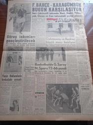 Milliyet Gazetesi - 18 Mart 1961 - Cemal Gürsel Dün Kardeşlik Haftasını Radyoda Açtı - Bugün Şeker Bayramı - Yüksek Adalet Divanı Başsavcısı Ömer Altay Egesel Avukatlara İzmir'de Cevap Verdi - Kerkük'te 3 Türk'ün Öldürülmesi Hadisesi Tel'in Edildi - Çare Teşkilatı 350 Kişilik Yetimhane Kuracak - Amerikalılar Türk Albayı Mehmet Şengel'e Madalya Taktı - Zeki Müren Kazablanka'da - Behiye Aksoy Maksim'de - Haftanın Filmleri - Çetin Altan Köşe Yazısı - Neşe Karaböcek - Sevim Tanürek - Doğubank - Abdülcanbaz'ın Maceraları Çizen Turhan Selçuk - Din Tahsili İçin Suriye'ye Kaçanlar - Walt Disney - Yeni Fas Kralı Hasan Bekarlığa Veda Ediyor - Otomobil Kralı Eric Peugeot'yu Kaçıran Şebeke Nasıl Yakalandı - Nuh'un Ankara Makarnası -Kazova Fabrikası - İstanbul Hilton Gecesi - Fenerbahçe Karagümrük Bugün Karşılaşıyor - Galatasaray Ve Beşiktaş Büyük Maçı Bekliyor - Fenerbahçeli Basketbolcu Tuncer Kabaner Müsabakalardan Men Edildi