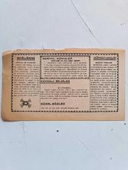 29 OCAK 1980 takvim yaprağı doğum günü hediyesi ( ÇİF RAF )