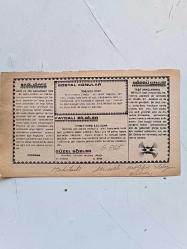 30 OCAK 1980 takvim yaprağı doğum günü hediyesi ( ÇİF RAF )