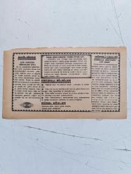 25 ŞUBAT 1980 takvim yaprağı doğum günü hediyesi ( DELİKLİ RAF )