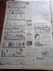 Milliyet Gazetesi - 26  Mart 1961 - Partiler 1 Nisan'a Hazırlanıyorlar - CHP Genel Sekreteri İsmail Rüştü Aksal - Cumhuriyetçi Köylü Millet Partisi Genel Başkanı Osman Bölükbaşı - Yeni Türkiye Partisi Başkanı Ekrem Alican - Vefa Lisesi Mezunu İstanbul Üniversitesi Rektörü Profesör Sıddık Sami Onar - Kıbrıs Cumhurbaşkanı Muavini Fazıl Küçük Yardımı İsraf Etmiyoruz - Motorlu Taşıt İşçileri Sendikalı İşçi Grev Hakkını Melon Şapkalılara Bırakmayınız - Çapa Öğretmen Enstitüsünün Kuruluşunun 113. Yıldönümü - Milliyet Kitap Kampanyası - Çetin Altan Köşe Yazısı - Opon Ağrı Kesici - Abdülcanbaz'ın Maceraları Çizen Turhan Selçuk - Hayır Doktor Hayır Yazan Margueritte Lees Yazı Dizisi - Haldun Dormen - Şehir Tiyatrosu - Pe Re Ja Lavanta Çiçeği Kolonyası - Fenerbahçe Ve Beşiktaş 1 0 Galip Geldiler - Adana Demirspor Talihsiz Yenildi - Brezilyalı Pele'ye Teklif 11 Milyon TL - Ankaragücü Beykoz Önünde Tutunamadı - Rus Âlimlere Göre İnsanın Fezada Yaşaması Mümkün