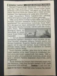 3 OCAK 2003-TAKVİM YAPRAĞI-DOĞUM GÜNÜ HEDİYESİ-TÜRKİYE GAZETESİ TAKVİMİ,İLK SERBEST BÖLGENİN MERSİNDE AÇILIŞI,1987,MERSİNİN KURTULUŞU 1922,ALİ ŞİR NEVAİNİN VEFATI 1501,ECYAD KALESİNİN YIKILIŞI