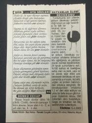 19 OCAK 2003-TAKVİM YAPRAĞI-DOĞUM GÜNÜ HEDİYESİ-TÜRKİYE GAZETESİ TAKVİMİ,SSCB ORDUSUNUN AZERBAYCAN A GİRMESİ 1990,GALİÇYA ZAFERİ,1917ÇIRAĞAN SARAYI YANGINI 1910 ,DEVEKUŞU
