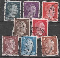 ADOLF HİTLER 1040 LAR 8 ADET DAMGALI