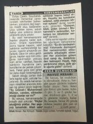 25 OCAK 2003-TAKVİM YAPRAĞI-DOĞUM GÜNÜ HEDİYESİ-TÜRKİYE GAZETESİ TAKVİMİ,SIRPSINDIĞI ZAFERİ,1364,ŞİDDETLİ SOĞUKLAR,DÜNYA CÜZZAM HAFTASI,KERVANSARAYLAR