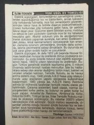 31 OCAK 2003-TAKVİM YAPRAĞI-DOĞUM GÜNÜ HEDİYESİ-TÜRKİYE GAZETESİ TAKVİMİ,TV NİN ANKARADA İLK YAYINI 1968,HAMSİNİN BAŞLANGICI,OSMANLILARDA İLK MATBAANIN KURULUŞU 1729   ,YENİ USUL EV TEMİZLİĞİ