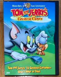 TOM AND JERRRY'S GREATEST CHASES * TOM VE JERRY 14 ÇİZGİ FİLM * SNAPCASE DVD TIGLON İTHALİ