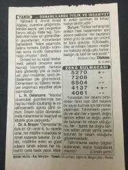 22 ŞUBAT 2003-TAKVİM YAPRAĞI-DOĞUM GÜNÜ HEDİYESİ-TÜRKİYE GAZETESİ TAKVİMİ,İBNİ HALDUNUN VEFATI,1406,İNGİLİZLERİN MARAŞI 1919 YUNANLILARIN MENEMENİ İŞGALİ 1920,OSMANLILARDA İYİLİK VE İNSANİYET0