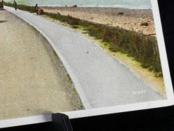 İngiltere MARINE DRIVE, RHOS ON SEA Post Card W1227 Carbo Colour  Valentin & Son London NADİR