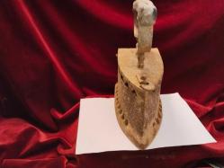 ÜTÜ ANTİKA KÖMÜRLÜ ÜTÜ (6).OLDUKÇA YAŞLI BİR DÖNEM ÜTÜSÜDÜR.KOLEKSİYONLUK BİR PARÇADIR 599