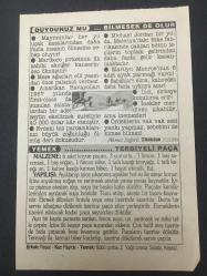 12 MART 2003-TAKVİM YAPRAĞI-DOĞUM GÜNÜ HEDİYESİ-TÜRKİYE GAZETESİ TAKVİMİ,ERZURUMUN KURTULUŞU,1918,İSTİKLAL MARŞININ TBMM DE KABULÜ 1921,BİLMESEKTE OLUR