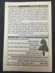15 MART 2003-TAKVİM YAPRAĞI-DOĞUM GÜNÜ HEDİYESİ-TÜRKİYE GAZETESİ TAKVİMİ,ORMAN HAFTASI VE AĞAÇ DİKME BAYRAMI,TEKMANIN KURTULUŞU,1918 DÜNYA TÜKETİCİLER GÜNÜ,BOZULAN TÜRKÇE