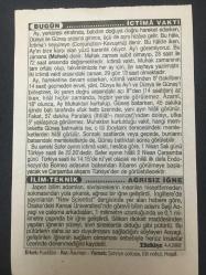 1 NİSAN 2003 -TAKVİM YAPRAĞI-DOĞUM GÜNÜ HEDİYESİ,TÜRKİYE GAZETESİ TAKVİMİ,KANSER HAFTASI,VARŞOVA PAKTI FESH EDİLDİ,1991 ORD PROF DR.İSMAİLHAKKI BALTACIOĞLUNUN VEFATI 1878