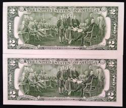 2 ABD DOLARI 2'Lİ LOT 2 ADET 2017 SERİ TAKİPLİ  (FOTOĞRAFTAKİ ÜRÜN GÖNDERİLECEKTİR) (235)