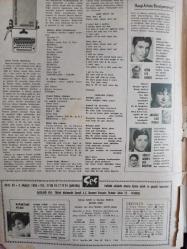 Ses Haftalık Aktüalite Sinema Tiyatro Müzik ve Gençlik Mecmuası Dergisi - 3 Aralık 1966 - Fatma Girik - Yılmaz Güney Ortalığı Yine Birbirine Kattı - Hangi Artiste Benziyorsunuz - Sanat mı Para mı? - Fikret Hakan - Filmde ve Eğlencede - Fikret Hakan - Leslie Caron Posteri - Bir Siyam Kedisi - Gino Manfredi - Leslie Caron - Kahraman silahşör - Margarinde Mühim Olan Lezzettir! - UFA'nın Üstünlüğünü Lezzeti Sağlıyor fotoğraf ve haberi - Dergi Tam Değildir Sadece 8 Sayfası Mevcuttur