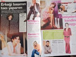 Siesta Haftalık Aktüalite Sinema Tiyatro Müzik ve Magazin Dergisi - 6 Mayıs 2007 - Melek Yargıcı - Barış Kocaoğlu - Gülben Ergen - Nükhet Duru - Sibel Can - Burcu Güneş - Berrak Tüzünataç - Tavsiyelerini Kendinde Uygula - Yeşim Salkım'dan Deniz Seki'ye Uyarı Ateşi - Kenan Doğulu - Ajda Pekkan - Filiz Akın - Nükhet Duru - Komplekssiz Erkek Varsa Buyursun Gelsin - İbrahim Tatlıses - Aysu Baceoğlu - Tuğba Ekinci - Filiz Taçbaş - Aysel Gürel - Tuğba Özay - Neco - Azra Akın - Kıvanç Tatlıtuğ - Akın Saatçi - Pelin Akat - Varol Kaynar - Ayça Dinçkök - Fuat Akdoğan - Deniz Berdan - Ronit Gülcan - Ali Poyrazoğlu - Sezen Aksu - Celine Dion - Suat Sayın - Doğa Bekleriz fotoğraf ve haberi - Tam Takım Dergi