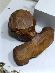 P53----AHŞAP OYMA ANTİKA DUVARA ASILABİLEN MELEK FİGÜRÜ