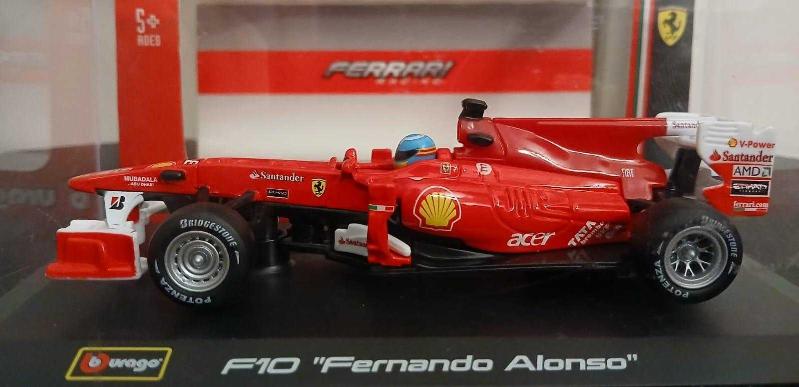 Burago Ferrari, F10, No.5, 