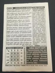 6 TEMMUZ 2003-TAKVİM YAPRAĞI-DOĞUM GÜNÜ HEDİYESİ-TÜRKİYE GAZETESİ TAKVİMİ,HAFTA TATİLİNİN 2 GÜNE ÇIKARILMASI 1974,MUKADDES EMANETLERİN SULTAN SELİME TESLİMİ 1517,ERZURUMLU MEMUR