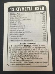 14 TEMMUZ 2003-TAKVİM YAPRAĞI-DOĞUM GÜNÜ HEDİYESİ-TÜRKİYE GAZETESİ TAKVİMİ,PEYGAMBERİMİZİN MİRACI 620,ESİR MİLLETLER HAFTASI,2.VİYANA KUŞATMASI,1683,FRANSIZ İHTİLALİ 1789,