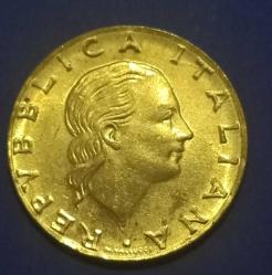 İtalya Askeri Havacılığın 70 Yıldönümü 200 Lire 1993 R