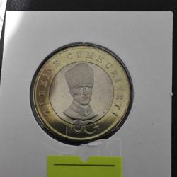 5 LİRA 2023 (CUMHURİYETİMN KURULUŞUNUN 100.YILDÖNÜMÜ