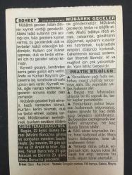 22 EYLÜL 2003-TAKVİM YAPRAĞI-DOĞUM GÜNÜ HEDİYESİ-TÜRKİYE GAZETESİ TAKVİMİ,SONBAHARIN BAŞLANGICI,İTFAİYE HAFTASI,İRAN İRAK SAVAŞININ BAŞLAMASI 1980,MÜBAREK GECELER