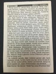 23 EYLÜL 2003-TAKVİM YAPRAĞI-DOĞUM GÜNÜ HEDİYESİ-TÜRKİYE GAZETESİ TAKVİMİ,DDY NİN KURULUŞU,1856 GECE VE GÜNDÜZÜN EŞİTLİĞİ,MİRAÇ KANDİLİ
