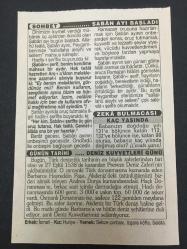 27 EYLÜL 2003-TAKVİM YAPRAĞI-DOĞUM GÜNÜ HEDİYESİ-TÜRKİYE GAZETESİ TAKVİMİ,PREVEZE ZAFERİ 1538,DENİZ KUVVETLERİ GÜNÜ ,DÜNYA TURİZM GÜNÜ,DÜNYA MÜSLÜMANLAR GÜNÜ,ŞABAN AYI BAŞLADI