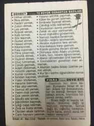 30 EYLÜL 2003-TAKVİM YAPRAĞI-DOĞUM GÜNÜ HEDİYESİ-TÜRKİYE GAZETESİ TAKVİMİ,KANUNİ SULTAN SÜLEYMANIN TAHTA ÇIKMASI,1520,AZERBAYCANIN BAĞIMSIZLIĞI,1991 TURNAGEÇİMİ FIRTINASI