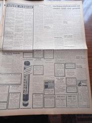 Ulus Gazetesi - 23 Mart 1957 - CHP Meclisi Dün Toplandı - Adalet Bakanı Hüseyin Avni Göktürk 4 Hakimi Daha Emekliye Ayırdı - Ortadoğu'ya Yapılacak Yardım Mali Olmaktan Ziyade Siyasi Garantidir -  Amerika Bağdat Paktının Askerî Komitesine Girecek - Kasım Gülek'in Trafik Kazası Duruşması - Batı Almanya Savunma Bakanı Josef Straüss Bugün Geliyor - Hüseyin Cahit Yalçın - Osman K. Akol - Devlet Kuşu Yazan Orhan Kemal Yazı Dizisi - Sümerbank İşçilerinin Kongresi Geri Bırakıldı - Cinsel Ruhsal Sosyal Hayatımız - Suriye'de Dün De Kanlı Olaylar Oldu - Yakup Kadri Karaosmanoğlu - İstanbul'dan Ramazan Hazırlığı - Bir Gerçek Sanatçı Şarlo Charlie Chaplin - Ankara Makarnası - Türkiye Voleybol Şampiyonasında Hilalspor Mağlup Kale Karardı Galip - Yolspor - Türkiye Kros Şampiyonası