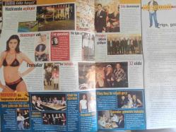 Gala Haftalık Aktüalite Sinema Tiyatro Müzik ve Magazin Dergisi - 18 Mayıs 2003 - Banu Zorlu - Hakan Peker - Hülya Avşar - İzzet Antebi - Cengiz Abazoğlu - Seda Sayan - Yılmaz Erdoğan - Ceyda Düvenci - Asena - Ayşe Hatun Önal - Mehmet Aslan  Lara Kamhi - Gülay Kamaz - Şenay Akay - Özgür Aras - Deniz Akel - Ebru Akel - Murat Evgin - Hande Yener - Tuğçe Kazaz - Kenan Doğulu - Yonca Evcimik - Nil Karaibrahimgil - Selin Toktay - Buket Taşdelen - Ayşe Erdem - Müzeyyen Abazoğlu - Verda Penso - Başat Alat - Mehmet Ali Erbil - Yeliz Yeşilmen - Melih Turgut - Deniz Akkaya - Efsun Yazıcı - Verda Penso  Nilgün Delikan - Seray Sever - Gül Ergi - Gökhan Özen - David Beckham - İlhan Şeşen fotoğraf ve haberi - Tam Takım Dergi