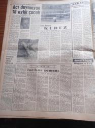 Ulus Gazetesi - 29 Nisan 1956 - Kıbrıs'taki Hadiseler Dolayısıyla Yunanlıların İngiliz Hükümetine İthamı - At Yarışları Bugün Başlıyor - 6 7 Eylülle İlgili Danıştay Kararı - Eski Ankara Savcısı Devlet Bakanı Cemil Bengü Muhalefete Çatmaya Başladı - Dün Davis Kupası Maçında Elendik - CHP Genel Sekreteri Kasım Gülek'in Duruşması - Japon İmparatoru Majeste Hirohito'nun 55. Doğum Yıldönümü - Hüseyin Cahit Yalçın - Başbakan Adnan Menderes Ankara'da - Ata Germen - Büyük İnkilapçı Ve Diplomat Atatürk - Yedi Kızlar Yazan Georges Simenon Çeviren Nurullah Ataç - Adnan Menderes'in Tahran Konuşmasını Dolayısıyla Hükümet Mısır'a İzahat Verecek - Ulus Pazar İlavesi - Şöhretli Boksörlerden Carpantier Evlendi - Mizahi Fıkralar - Tıbbi Konular Kuduz - Hicret Canbazoğlu - Hollywood'un En Popüler Yıldızı Doris Day'dir - Mezar Kitabesi Hikaye - Karikatürcünün Şakaları - Kale Nakliyat Birliği