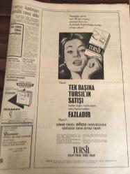 HÜRRİYET GAZETESİ 16 EKİM  YIL :18 SAYI :6 P273----Bölükbaşı  Millete  Küstü ---Demirel  Neyin intikamı  kimden alınacak --Petrol  davasında  CHP  samimi  değil ----Rumlar , Kıbrıs 'ta  hücuma başladı --İntiharla  önleme  merkezi  kurulacak ---Fransız  kadınları  gönüllü  casus  oldu --Beykoz  -Feriköy  İst .Spor  -Vefa ---Polonya İskoçya  'yı  2-1  yendi ---Göztepe maçı  için  , eksik  kadrolu   Fenerbahçe  bugün  İzmir  'e  gidiyor --Atletizm  milli  takım  tesbit  edildi --Almanya  , Hindistan  , Amerika  Filmi  satın  almak  istediler ---Hanife Gümüşpala  Demirel 'i   tebrik etti --- Rumlar  , Kıbrıs ta  hücuma   başladı  -- Barajlar kralı  iktidarda---