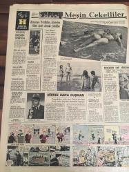 HÜRRİYET GAZETESİ 16 EKİM  YIL :18 SAYI :6 P273----Bölükbaşı  Millete  Küstü ---Demirel  Neyin intikamı  kimden alınacak --Petrol  davasında  CHP  samimi  değil ----Rumlar , Kıbrıs 'ta  hücuma başladı --İntiharla  önleme  merkezi  kurulacak ---Fransız  kadınları  gönüllü  casus  oldu --Beykoz  -Feriköy  İst .Spor  -Vefa ---Polonya İskoçya  'yı  2-1  yendi ---Göztepe maçı  için  , eksik  kadrolu   Fenerbahçe  bugün  İzmir  'e  gidiyor --Atletizm  milli  takım  tesbit  edildi --Almanya  , Hindistan  , Amerika  Filmi  satın  almak  istediler ---Hanife Gümüşpala  Demirel 'i   tebrik etti --- Rumlar  , Kıbrıs ta  hücuma   başladı  -- Barajlar kralı  iktidarda---